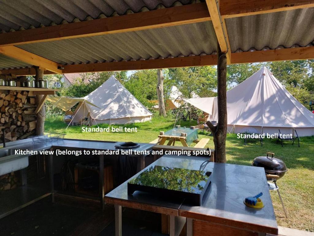 Bell Tent Glamping Essenhof Aagtekerke Kültér fotó