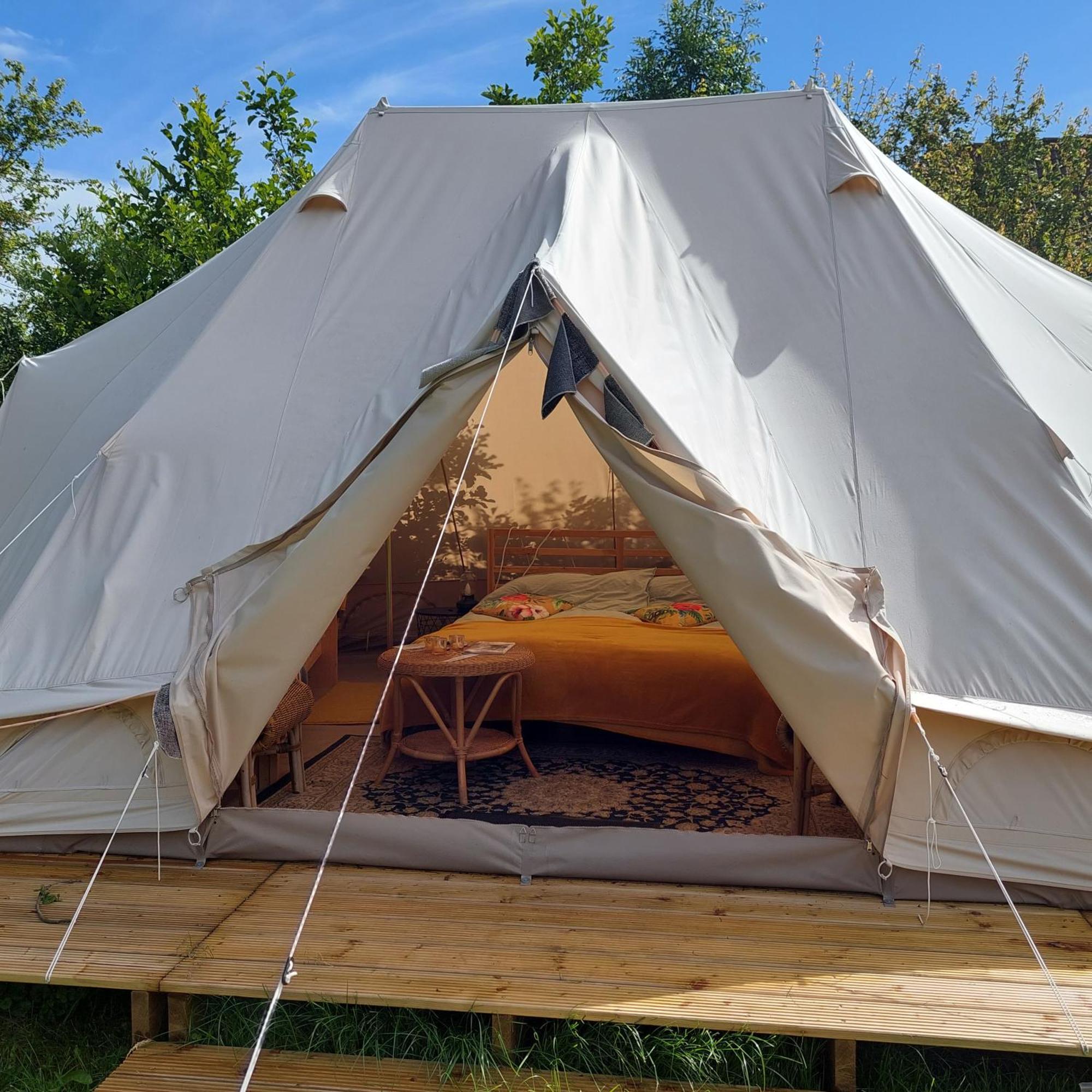 Bell Tent Glamping Essenhof Aagtekerke Kültér fotó
